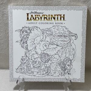 Jim Henson's Labyrinth Adult‎ Coloring Book [Paperback] 2017 New Unused